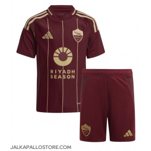 AS Roma Kotipaita Lapsille 2024-25 Lyhythihainen (+ shortsit)